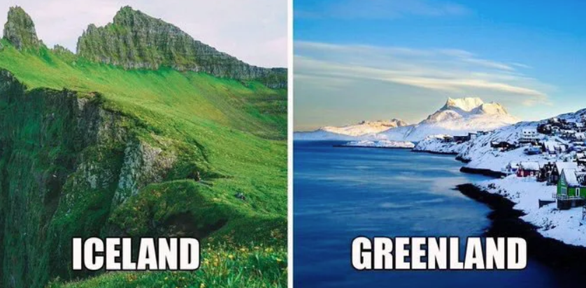 Greenland Is Called Greenland Because It Used To Be Green?