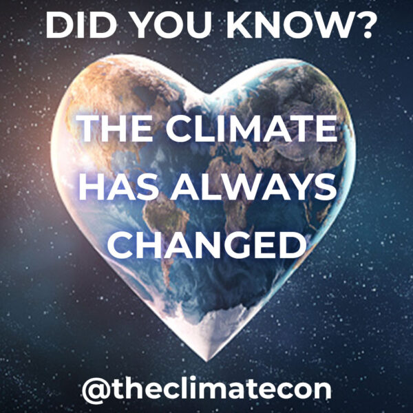 The Climate Has Always Changed Sticker