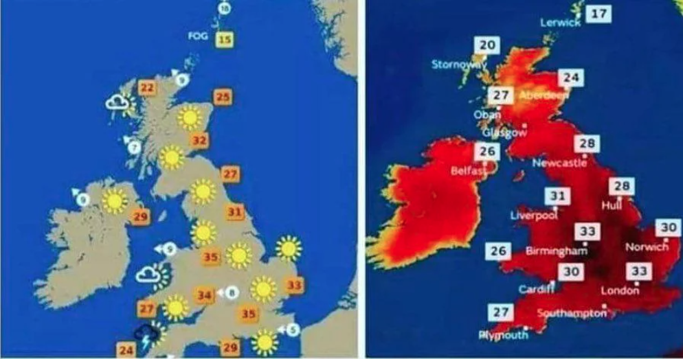 Weather Map Manipulation UK