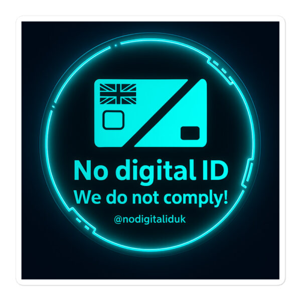 No Digital ID Stickers - International