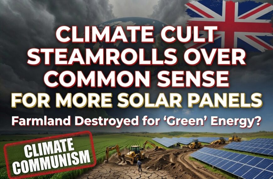 Climate Cult Steam Roll Over Common Sense For More Solar Panels