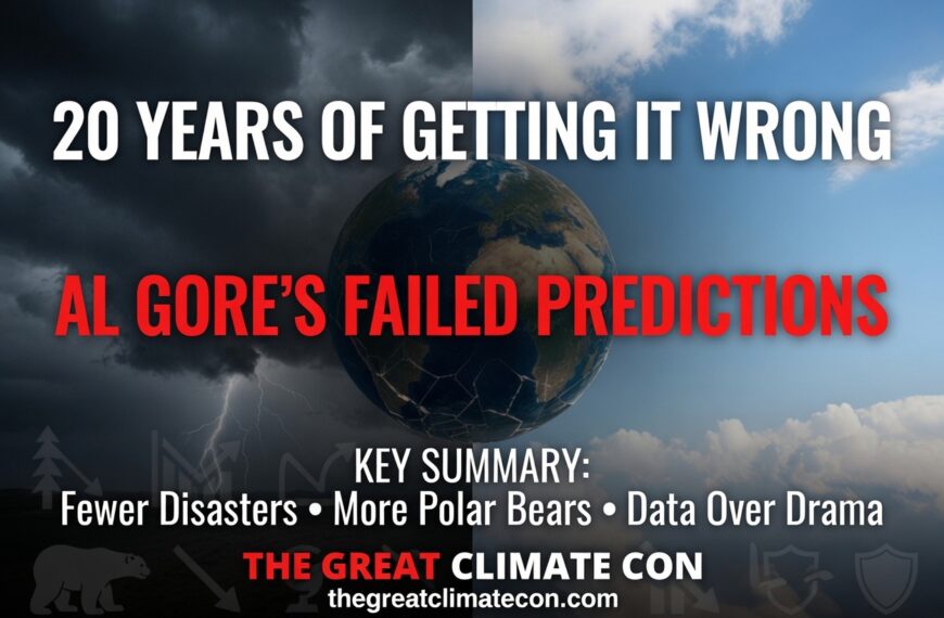 20 Years Of Getting It Wrong – Al Gore’s Failed Predictions